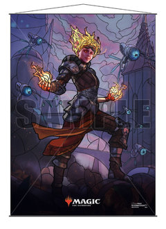 UP MTG Wall Scroll: Stained Glass Chandra