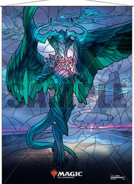 UP MTG Wall Scroll: Stained Glass Ugin