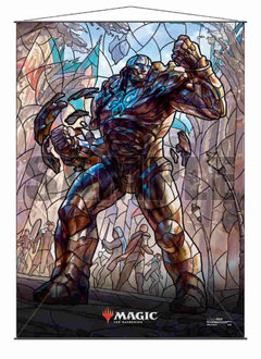 UP MTG Wall Scroll: Stained Glass Karn