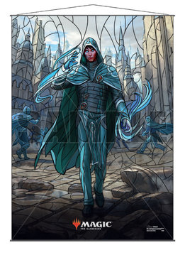 UP MTG Wall Scroll: Stained Glass Jace
