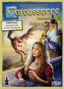 Carcassonne: Ext. 3 Princesse et Dragons (FR)