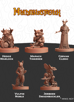 Humblewood Minis: Humblefolk