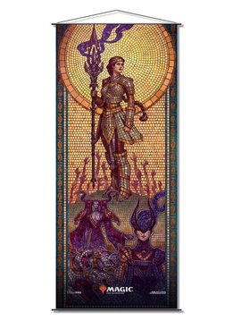 UP Wall Scroll - Elspeth Conquers Death - MTG Theros Beyond Death