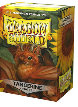 Dragon Shield Matte Tangerine (100)