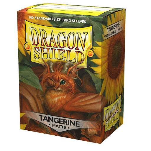 Dragon Shield Matte Tangerine (100)
