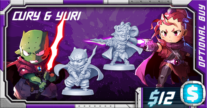 Starcadia Quest: Cury and Yuri Character Pack