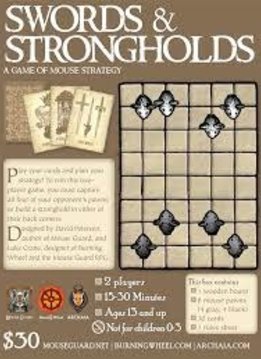 Mouse Guard  Mouse Guard: Swords & Strongholds Boardgame