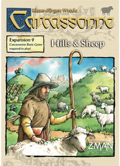 Carcassonne Exp 9 - Hills & Sheep