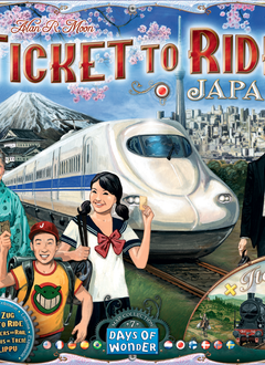 Les Aventuriers du Rail: Cartes #7 - Japon & Italie (ML)
