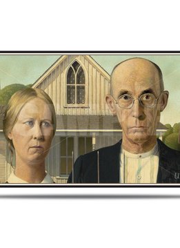 UP Playmat Fine Art - American Gothic