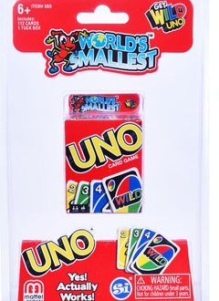 World's Smallest UNO