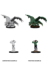 D&D Unpainted Minis: Green Dragon Wyrmling & Afflicted Elf (WV11)