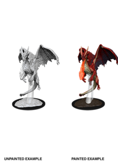 D&D NMM Unpainted: Wave 11: Young Red Dragon