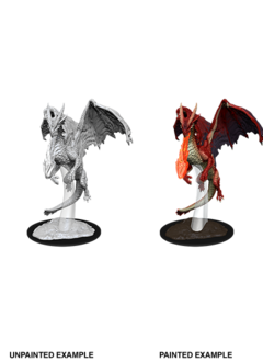 D&D Unpainted Minis: Young Red Dragon (WV11)