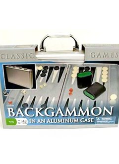 Backgammon in Aluminum Case