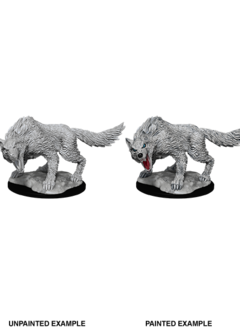 D&D Unpainted Minis: Winter Wolf (WV11)