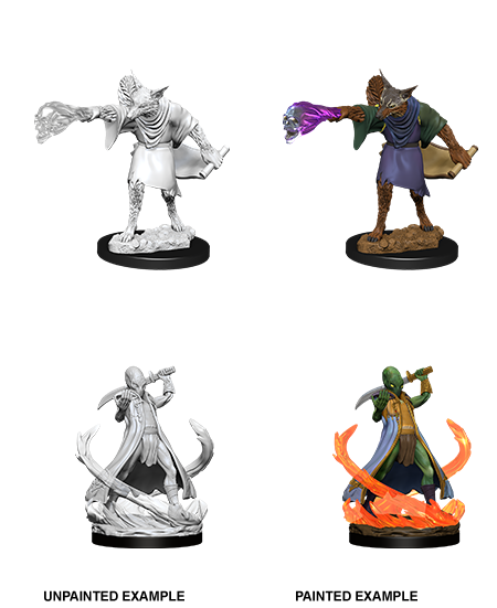 D&D Unpainted Minis: Arcanaloth and Ultraloth (WV11)