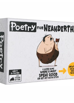 Poetry for Neanderthals