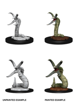 D&D Nolzur's Marvelous Unpainted Miniatures: Wave 12: Grick & Grick Alpha
