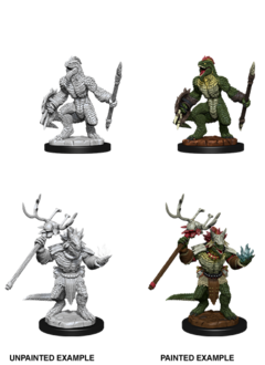 D&D Nolzur's Marvelous Unpainted Miniatures: Wave 12: Lizardfolk & Lizardfolk Shaman