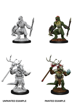 D&D Nolzur's Marvelous Unpainted Miniatures: Wave 12: Lizardfolk & Lizardfolk Shaman