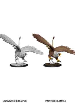Diving Griffon - D&D Unpainted Minis (WV12)