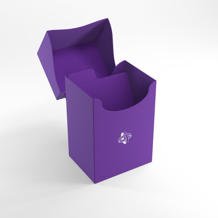 Deck Holder Deck Box 80+ Purple