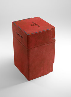 Deck Box: Watchtower Convertible Red (100ct)