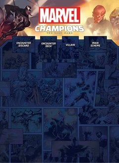 Marvel Champions 1-4 Player Game Mat