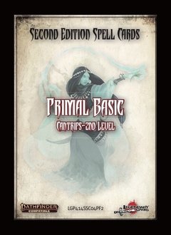 Pathfinder 2e Spell Cards: Primal Basic