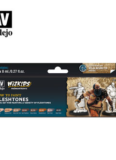 Wizkids Premium Paints: Fleshtones (Set of 8)