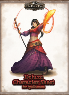 The Dark Eye: Deluxe Character Sheets for Spellcasters