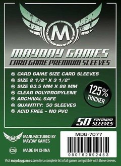 Mayday Premium Standard Card Sleeves - 63.5mm X 88mm (50ct)