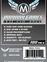 Mayday Black Backed Euro Card Sleeves -  59mm X 92mm (100ct)