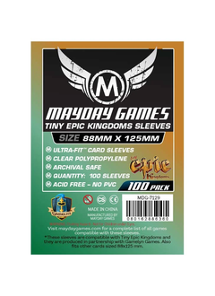 Mayday Tiny Epic Kingdoms Card Sleeves - 88mm X 125mm (100ct)