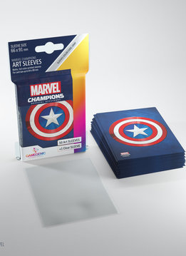 Sleeves: Marvel Champions: Captain America  (50+1)