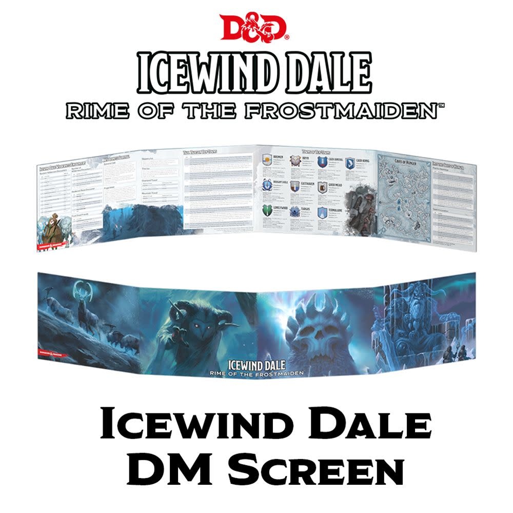 Dungeons & Dragons - Icewind Dale: Rime of the Frostmaiden DM Screen