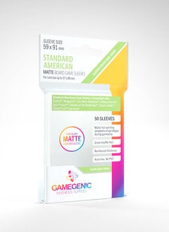 Gamegenic: Matte Standard American-Sized Boardgame (50)