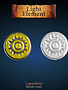 Legendary Metal Coins: Light Element (12pcs)