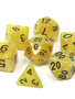 RPG Dice Set: Gold Dubloons