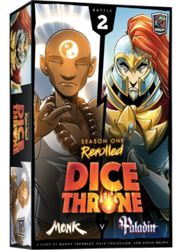 Dice Throne: Season 1 Rerolled - Monk vs Paladin (EN)