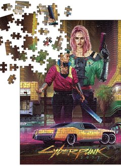 Puzzle: Cyberpunk 2077 - Kitsch (1000pcs)