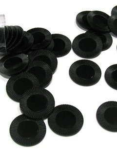 Mini Poker Chip Tube - Black (50)