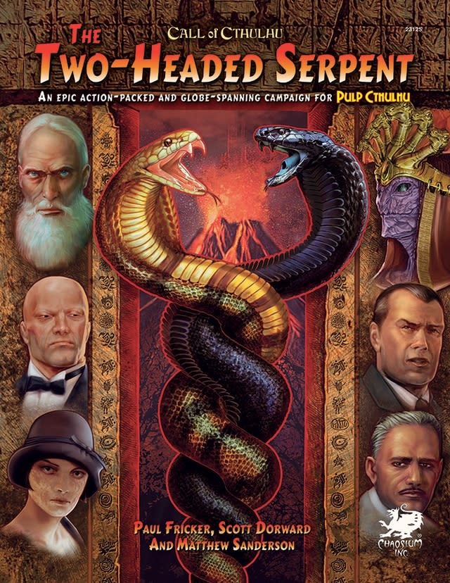 Call of Cthulhu: The Two-Headed Serpent Adv. for Pulp Cthulhu