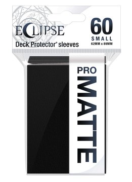 UP Eclipse Jet Black Small Matte Sleeves (60ct)