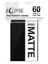 UP Eclipse Jet Black Small Matte Sleeves (60ct)