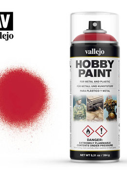 Vallejo: Aerosol Bloody Red (400ml)