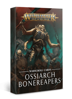 Warscroll Cards: Ossiarch Bonereapers (EN)
