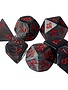 Velvet 7-Die Set Black/Red