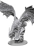 Pathfinder Unpainted MInis: Silver Dragon (WV12.5)